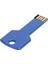 Mavi USB Flash Sürücü Anahtar Şekli USB Bellek Diski Tak ve Çalıştır U Disk Bilgisayar Araba Kullanımı İÇIN64GB (Yurt Dışından) 4