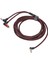 90° 3.5mm Erkek Fiş 2rca Erkek Ses Kablosu Abs Stereo Mikrofon Kablosu DVD Hoparlör Için 3m (Yurt Dışından) 5