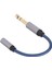 Ses Adaptörü Kablosu 3.5mm Dişi - 6.35MM Erkek Mikrofon Kulaklık Ses Adaptörü (Yurt Dışından) 2