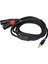3.5mm Stereo Erkekten Çift 2 Xlr Erkek Fiş Konnektörü Ses Dönüştürücü Adaptör Kablosu Kordon1.8m (Yurt Dışından) 5