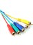 .5m 5ft Hd 1080P HDMI Erkek - 3 Rca Av Ses Video Dönüştürücü Kablo Kordon Adaptörü (Yurt Dışından) 3