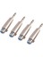 4 Adet 3-Pin Xlr Dişi - Stereo 6.35MM 1/4" Fiş Ses Mikrofonu Mikrofon Adaptörü Konnektörü (Yurt Dışından) 1