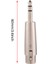 4 Adet 3-Pin Xlr Dişi - Stereo 6.35MM 1/4" Fiş Ses Mikrofonu Mikrofon Adaptörü Konnektörü (Yurt Dışından) 2