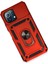Xiaomi Mi 11 Lite Kılıf Pars Lens Yüzüklü Silikon - Kırmızı Ynsmr 3