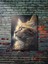 Kedi Teması, Özel Tasarım Kağıt Poster, Duvar Sanatı 1