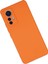 Xiaomi Mi 12 Lite Kılıf Nano Içi Kadife Silikon - Turuncu Ynsmr 3