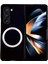 Samsung Galaxy Z Fold 5 Kılıf Mata Fold Kapak - Siyah Ynsmr 1