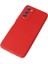 Tecno Camon 18 Kılıf First Silikon - Kırmızı Ynsmr 3