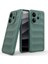 Redmi Note 14 4g Kılıf Esnek Tpu Oyuklu Arka Yüzey Tasarımlı Piar Etnik Silikon Kapak - Koyu Yeşil 3