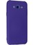 Samsung Galaxy J7 Kılıf Nano Içi Kadife Silikon - Mor Ynsmr 3