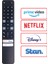 Weko Kl Tcl Rc901v Far1 Netflıx-Stan.-Prıme Vıdeo-Dısney+ Tuşlu Ses Komutlu Lcd Led Tv Kumanda 3