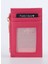 Bordo Kadın 8X9X2 cm Deri Kartlık Frk 522 Flt 3