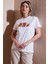Baskılı Beyaz Kadın T-Shirt 25Y0300K1 3