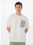 Gmg Fırenze Bisiklet Yaka Ekru Erkek T-Shirt GU25MSS03009 1