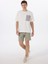 Gmg Fırenze Bisiklet Yaka Ekru Erkek T-Shirt GU25MSS03009 2