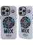 Apple iPhone 12 Pro Max Kılıf Apollo Magneticsafe Desenli Kapak - Apollo Şeffaf - 3 Ynsmr 1