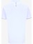 Baskılı Beyaz Erkek Polo T-Shirt M5SM-TST1324 2