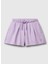 Normal Bel Regular Fit Lila Kız Çocuk Şort 3BL0C903I 1