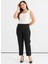 Normal Bel Normal Siyah Kadın Pantolon 25YSL5353-BB 1
