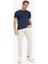 Slim Fit Dar Kesim Bisiklet Yaka Esnek Kumaş Kısa Kollu Tişört E2635AX25SM 2
