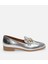 Kadın Deri Lame Loafer 1