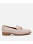 Kadın Deri Pudra Loafer 1