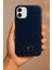 Apple iPhone 11 Uyumlu Kılıf Elmas Tasarımlı Lacivert Taşlı Işıltılı Pırlanta Silikon Kapak 1