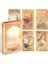 Stili Temizle Eski Arap Lenorma Tarot 39 Kart Romantik Stil Antika Yağlı Boya Tablolar ve Suluboya Tarihi Arapya Kart Oyunu Destesi. (Yurt Dışından) 3