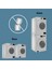 Çamaşır Makinesi Kurutma Makinesi Istifleme Birleştirme Kiti Hotpoint Ariston Indesit , Gri - Inox 3