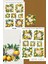 Limon Lavanta Çerçeveler Temalı Şeffaf Sticker Seti 01-02 Ajanda Planlayıcı Bullet Journal Için Uygundur 1