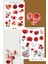 Gelincik Çiçeği Temalı Şeffaf Sticker Seti 01-04 Ajanda Planlayıcı Bullet Journal Için Uygundur 1