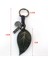 Yaratıcı Hediyeler Metal Bronz Yaprak Kolye Kişiselleştirilmiş Vintage Kafa Katmanı Sığır Derisi Moda Hakiki Deri Anahtarlık (Yurt Dışından) 1