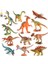 Simülasyon Mini Dinozor Serisi Tyrannosaurus Rex Stegosaurus Velociraptor Pterosaurus Orakosaurus Takım Modeli 12 Paket (Yurt Dışından) 1
