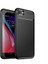 Apple iPhone Se 2020 Kılıf Siyah Karbon Silikon Orijinal Esnek Ince Geliştirilmiş Dayanıklı Darbe Karşıtı Koruyucu Yeni Nesil Tasarım (Apple iPhone Se 2020, Siyah) 1