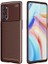 Oppo Reno 4 Pro 5g Kılıf Kahverengi Karbon Silikon Orijinal Esnek Ince Geliştirilmiş Dayanıklı Darbe Karşıtı Koruyucu Yeni Nesil Tasarım (Oppo Reno 4 Pro 5g, Kahverengi) 1