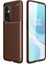 One Plus 9 Kılıf Kahverengi Karbon Silikon Kılıf Orijinal Esnek Ince Geliştirilmiş Dayanıklı Darbe Karşıtı Koruyucu Yeni Nesil Tasarım (One Plus 9, Kahverengi) 1