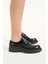 Willow Siyah Rugan Hakiki Deri Kadın Loafer 2