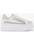 Zita Beyaz Hakiki Deri Kadın Sneakers 1