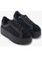 Zita Siyah Hakiki Deri Kadın Sneakers 4