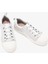 Helga Beyaz Hakiki Deri Kadın Sneakers 3