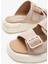 Timado Bej Hakiki Deri Kadın Terlik 5