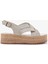 Monger Bej Hakiki Deri Espadril Sandalet 1
