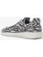 Dobby Zebra Desenli Hakiki Deri Kadın Sneakers 4