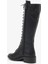 Melos Siyah Hakiki Deri Kadın Çizme 3
