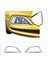 Volkswagen Polo 6 Uyumlu 2018 Üzeri Krom Sis Farı Çerçevesi 2 Parça Paslanmaz Çelik 1