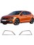 Volkswagen Polo 6 Uyumlu 2018 Üzeri Krom Sis Farı Çerçevesi 2 Parça Paslanmaz Çelik 2