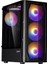 N4 Rev.1 Mesh Megamax 600W 80+3X140MM + 3X120MM Rgb Fan Mid-T Gamıng Kasa 1