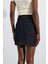 Rins Yıkamalı Mini Denim Etek 0257 4