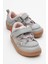 Unisex Çocuk Gri-Pudra Hakiki Deri Günlük Ayakkabı 1