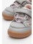 Unisex Çocuk Gri-Pudra Hakiki Deri Günlük Ayakkabı 2